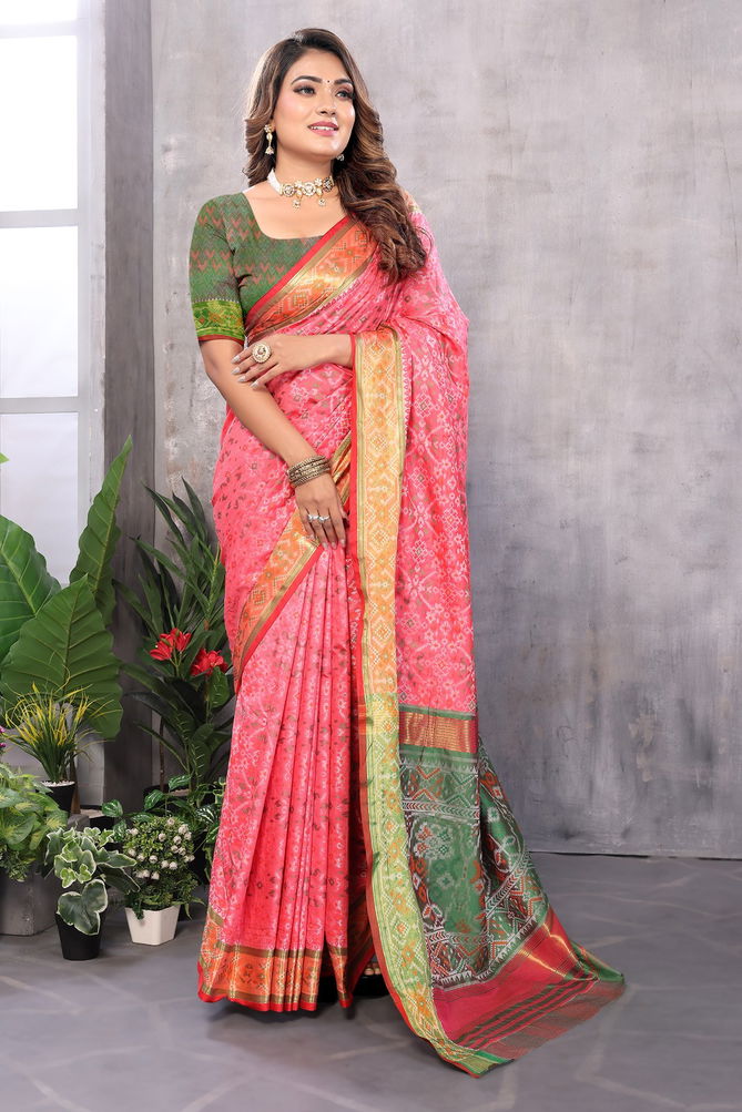 SRC Radha Rani Soft Weaving Patola Wedding Sarees Wholesale Price In Surat